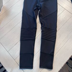 ZYIA black moto leggings